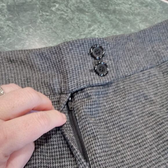 Apt. 9 Dress Pants Womens Size 16P Modern Fit Straight Leg Career Gray New NWT - Picture 7 of 15